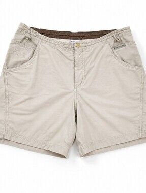 Columbia Women’s Khaki Hiking Outdoor Shorts Size M